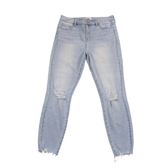 Pistola Distressed High Rise Skinny GUC $148 Size 31   J1316 - Picture 4 of 8